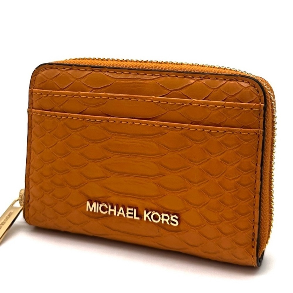 Michael Kors Medium ZA Card Case Wallet Cider Multi